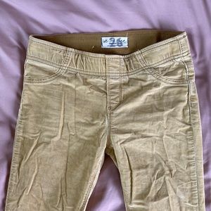 Free people low rise flare corduroy pants